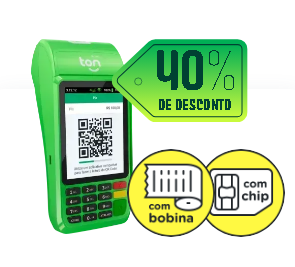 T3 ton mega maquininha ton
